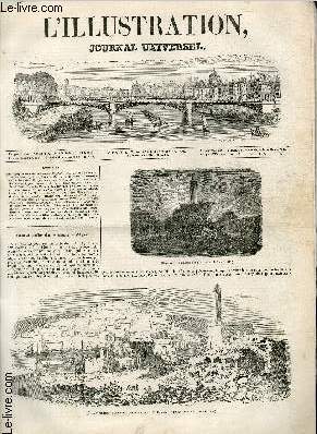 L'ILLUSTRATION JOURNAL UNIVERSEL N 108 - Catastrophe du 8 mars  Alger. Explosion d'un magasin de 'poudre; tat des lieux aprs l'explosion. - Courrier de Paris. - Histoire de la Semaine. Banquet donn dans la salle de la Bourse au marchal Bugeaud, ....