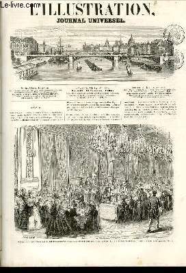 L'ILLUSTRATION JOURNAL UNIVERSEL N 1146-Revue politique de la semaine. - Courrier de Paris. - Dmtrius Bou-dourif, ministre des affaires trangres eu Grce. - Le contre-amiral Prott. - Fiorella des Almieri. - Revue dramatique. - Florence : palais.....