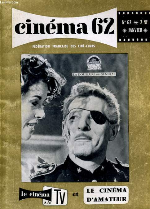 CINEMA 62 N 62 - PERSPECTIVES 1962 - QU4EST CE QUE LE CINEMA MODERNE?