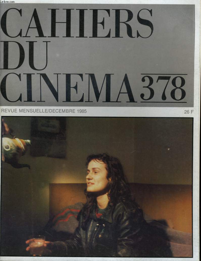CAHIERS DU CINEMA N 378 - 