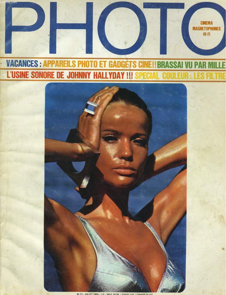 PHOTO N 22 - VACANCES: APPAREILS PHOTO ET GADGETS CINE - BRASSAI VU PAR MILLER - L'USINE SONORE DE JOHNNY HALLYDAY - SPECIAL COULEUR: LES FILTRES