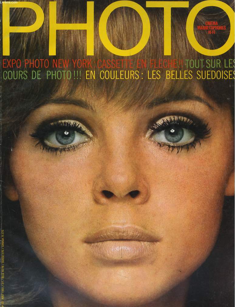PHOTO N 23 - EXPO PHOTO NEX YORK: CASSETTE EN FLECHE - TOUT SUR LES COURS DE PHOTO - EN COULEURS: LES BELLES SUEDOISES