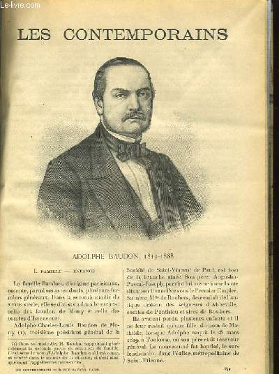 ADOLPHE BAUDON (1819-1888)