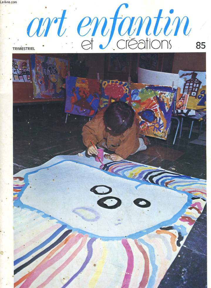 ART ENFANTIN ET CREATIONS N85. DES MARIONNETTES... LES REVES. TECHNIQUE: LA SERIGRAPHIE...