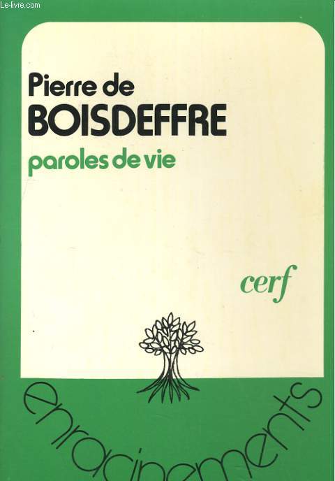 PAROLES DE VIE