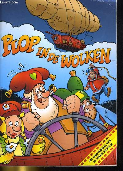 PLOP IN DE WOLKEN, HET STRIPVERHAAL VAN DE TWEEDE PLOPFILM