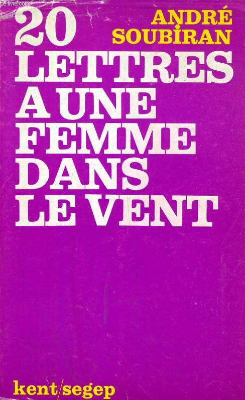 20 LETTRES A UNE FEMME DANS LE VENT