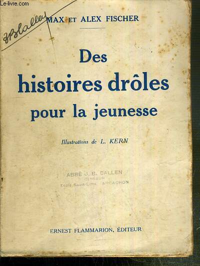 DES HISTOIRES DROLES POUR LA JEUNESSE