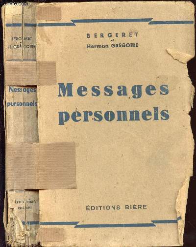 MESSAGES PERSONNELS