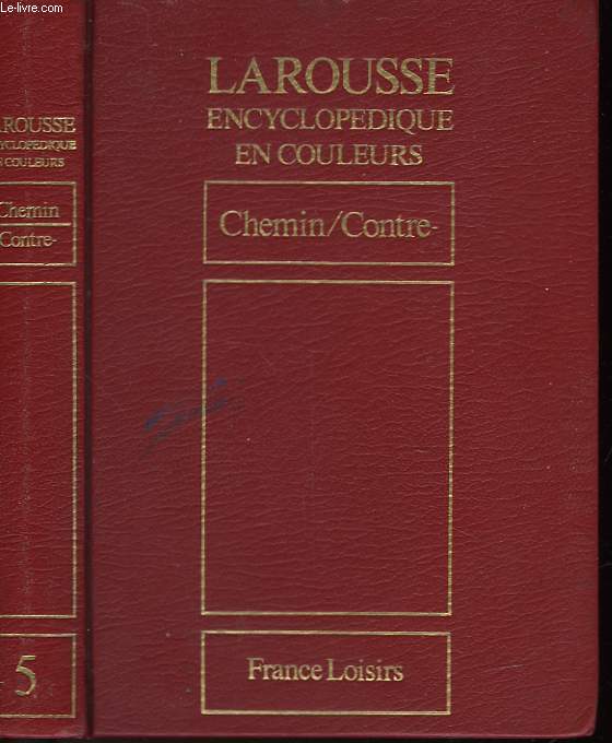 LAROUSSE ENCYCLOPEDIQUE EN COULEURS - TOME 5