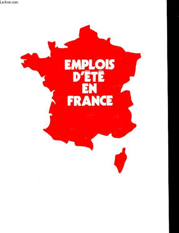 EMPLOI D'ETE EN FRANCE