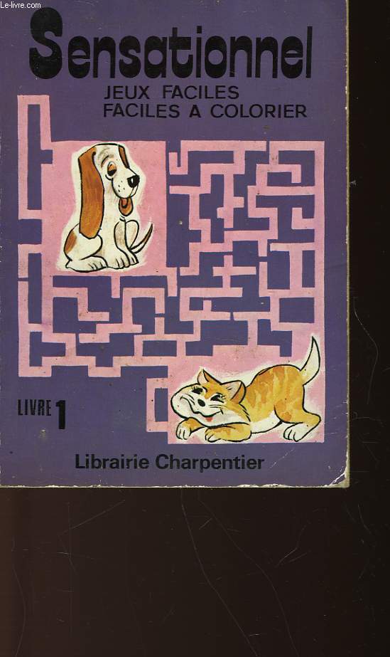SANSATIONNEL - LIVRE 1 - JEUX FACILES