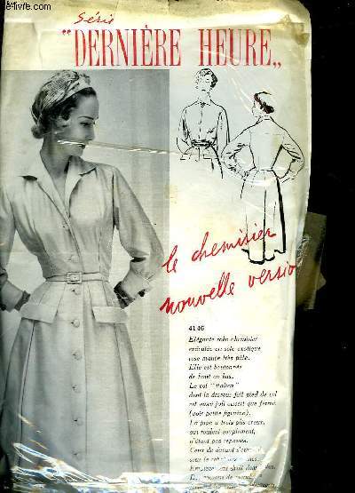LE CHEMISIER NOUVELLE VERSION - N4146 - TAILLE 44