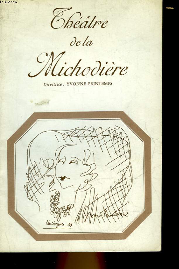 1 PROGRAMME - THEATRE DE LA MICHODIERE - LES DIABLOGUES
