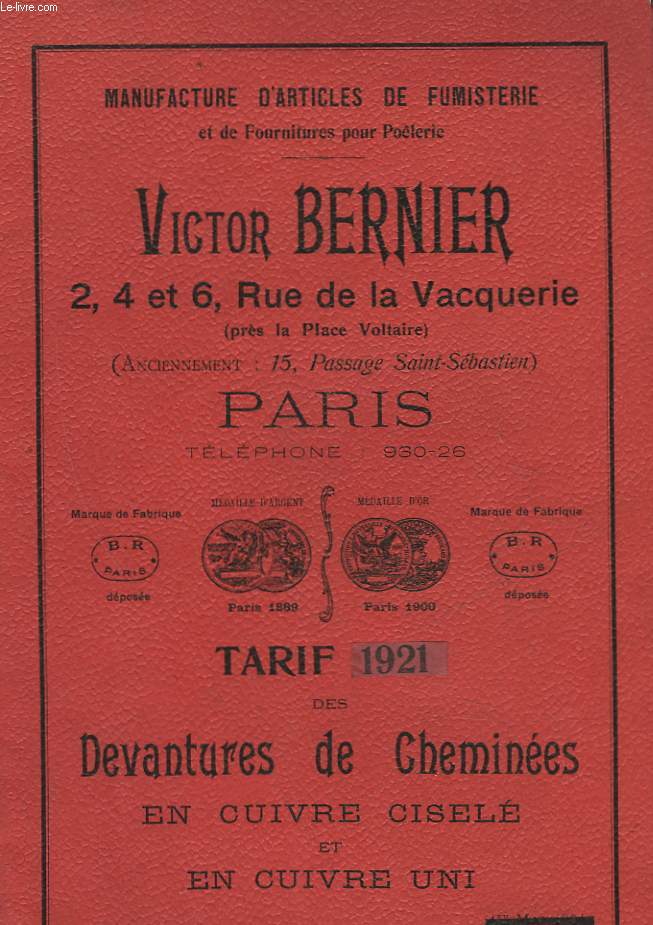 1PUBLICITE DIVERSE - VICTOR BERNIER