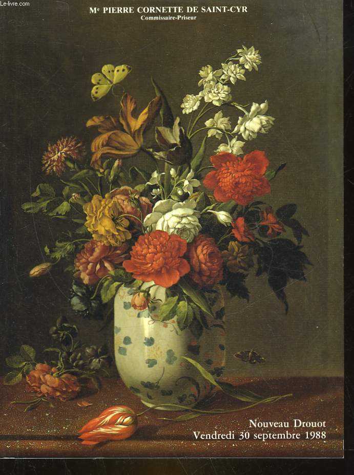 1 CATALOGUE DE VENTE AUX ENCHERES - TABLEAUX ANCIENS ARMES ANCIENNES - HAUTE EPOQUE  - MEUBLES ET OJETS D'ART - TAPIS ET TAPISSERIES