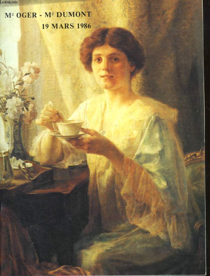 1 CATALOGUE DE VENTE AUX ENCHERES - DESSINS ET TABLEAUX ANCIENS, AQUATRELLES, DESSINS ET TABLEAUX MODERNES, ANTIQUES, ARGENTERIE ANCIENNE ET MODERNE;