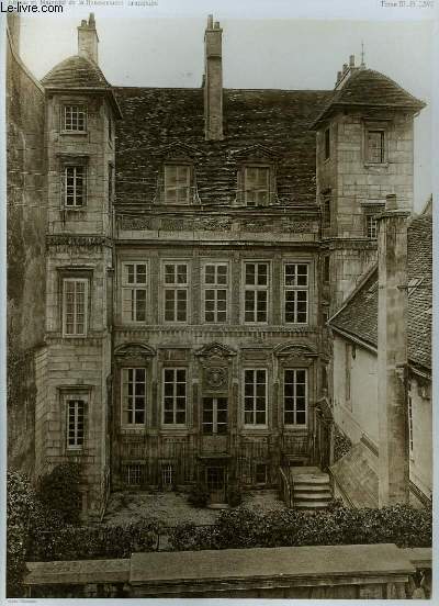 1 GRAVURE EN NOIR ET BLANC DE L'HOTEL FYOT DE MINEURE - DIJON