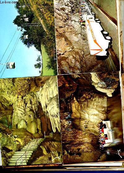1 LOT DE 105 CARTES POSTALES SUR LES GROTTES PREHISTORIQUES PERIGOURDINES : GROTTESDE BETHARRAM, LA GROTTE ROSE,  GORGES DU TARN, GOEGES DE COUGNAC, LES EYZIES,