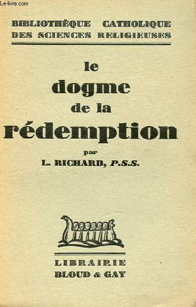 LE DOGME DE LA REDEMPTION