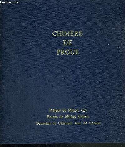 CHIMERE DE PROUE - POESIE