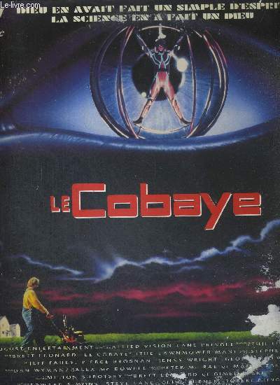 1 LASERDISC - LE COBAYE - UN FILM DE BRETT LEONARD - AVEC JEFF FAHEY / PIERCE BROSNAN / JENNY WRIGHT