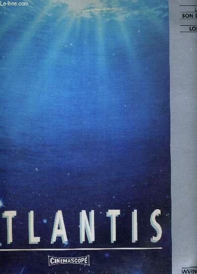 1 LASERDISC - ATLANTIS - UN FILM DE LUC BESSON