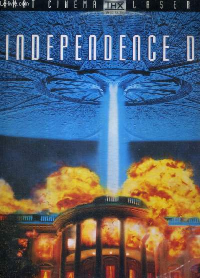 1 DOUBLE LASERDISC - INDEPENDENCE DAY - UN FILM DE ROLAND EMMERICH - AVEC WILL SMITH - BILL PULLMAN ET JEFF GOLDBLUM