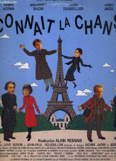 1 LASERDISC - ON CONNAIT LA CHANSON - UN FILM DE JEAN PIERRE BACRI ET AGNES JAOUI - AVEC PIERRE ARDITI - SABINE AZEMA - ANDRE DUSSOLIER - LAMBERT WILSON