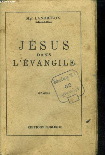 Jsus dans l'Evangile