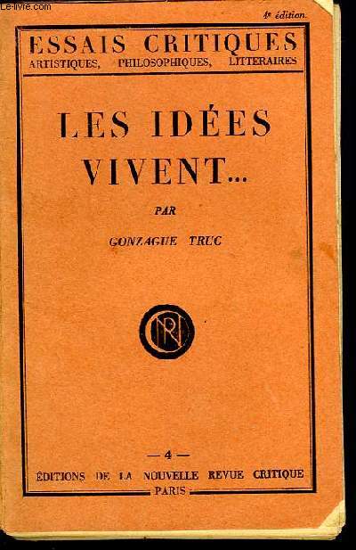 LES IDEES VIVENT...