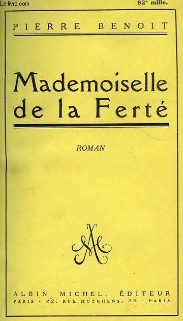 MADEMOISELLE DE LA FERTE