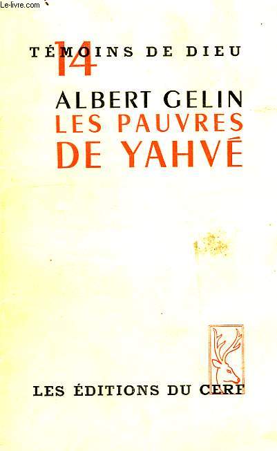 LES PAUVRES DE YAHVE