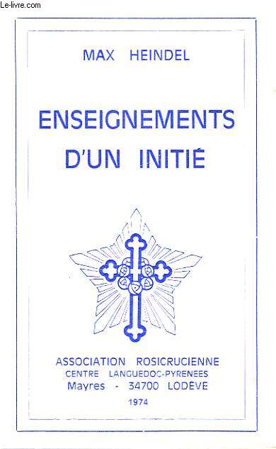 ENSEIGNEMENTS D'UN INITIE