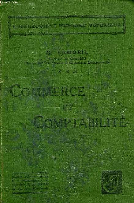 NOTIONS DE COMMERCE ET DE COMPTABILITE