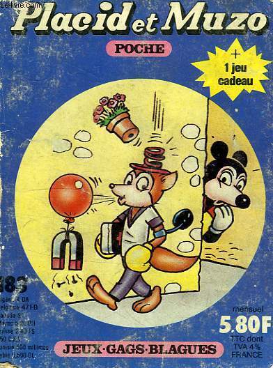 PLACID ET MUZO, POCHE, N 183