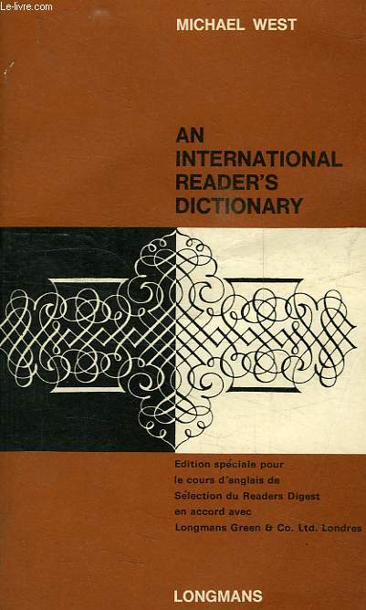AN INTERNATIONAL READER'S DICTIONARY