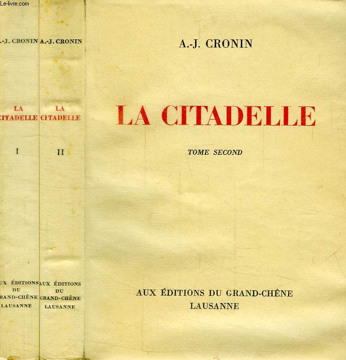 LA CITADELLE, 2 TOMES