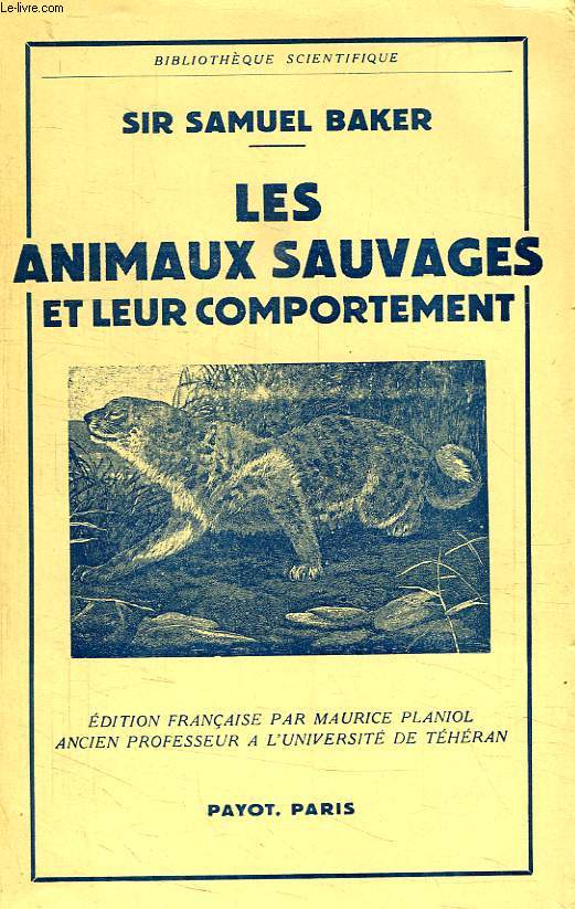 LES ANIMAUX SAUVAGES ET LEUR COMPORTEMENT