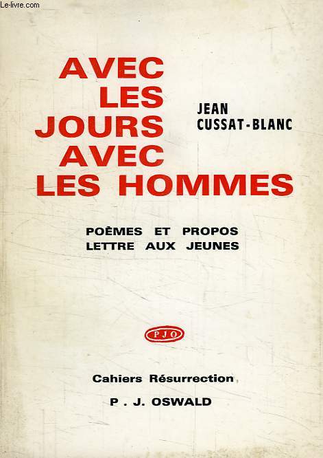 AVEC LES JOURS AVEC LES HOMMES