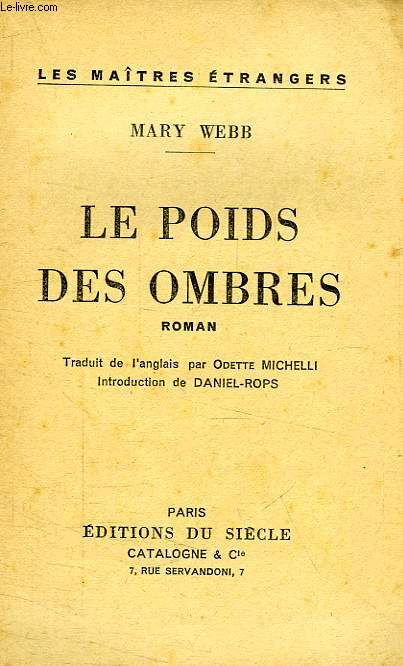 LE POIDS DES OMBRES