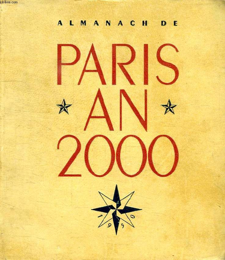 ALMANACH DE PARIS AN 2000