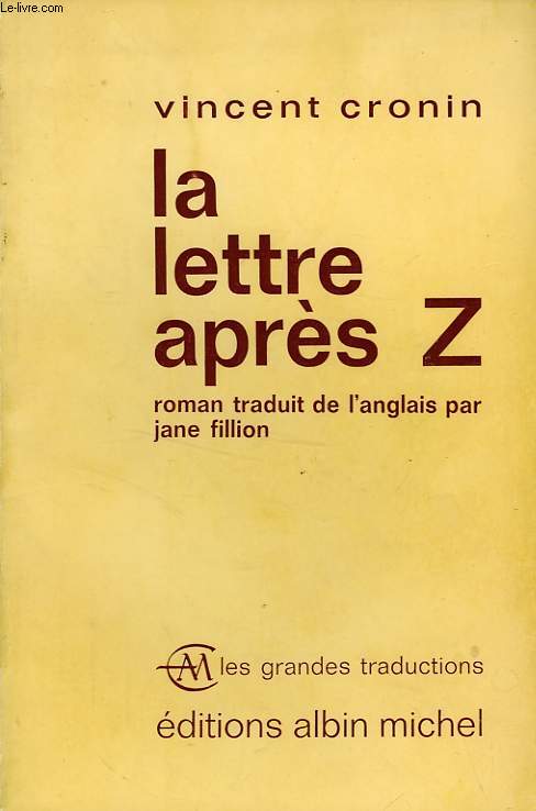 LA LETTRE APRES Z