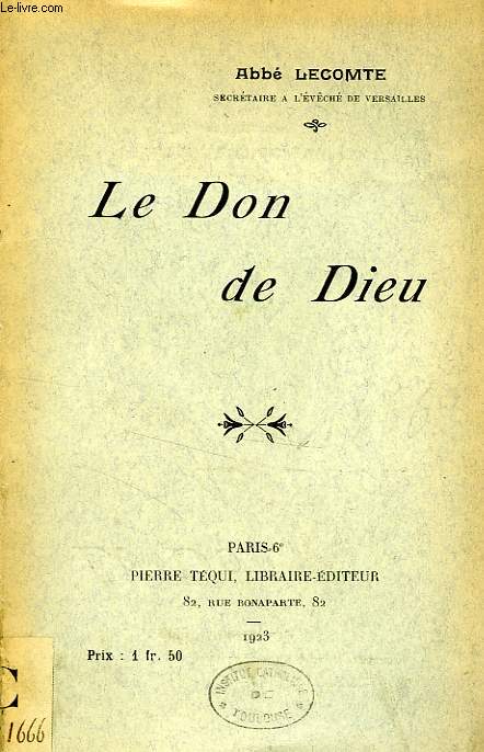LE DON DE DIEU