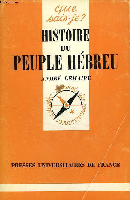 HISTOIRE DU PEUPLE HEBREU