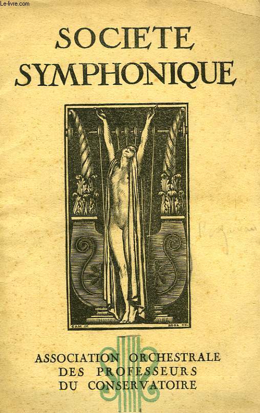 SOCIETE SYMPHONIQUE (PROGRAMME)