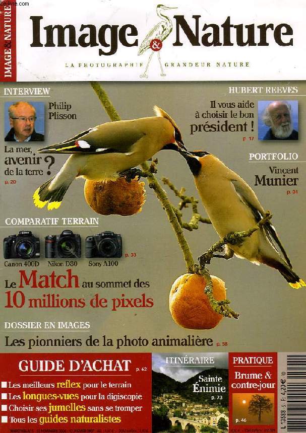 IMAGE & NATURE, N 5, NOV.-JAN. 2007, LA PHOTOGRAPHIE GRANDEUR NATURE