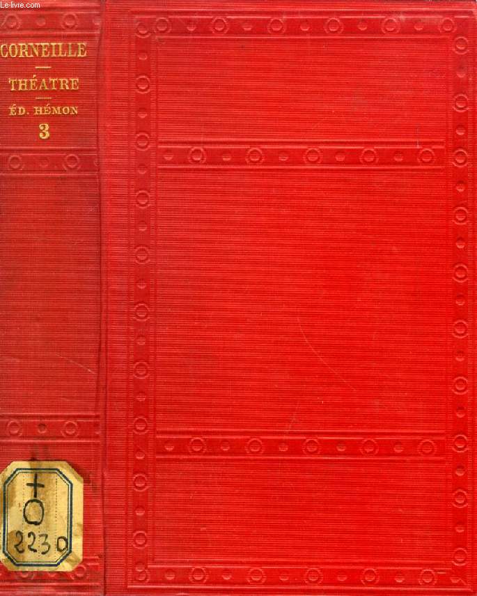 THEATRE DE PIERRE, TOME III