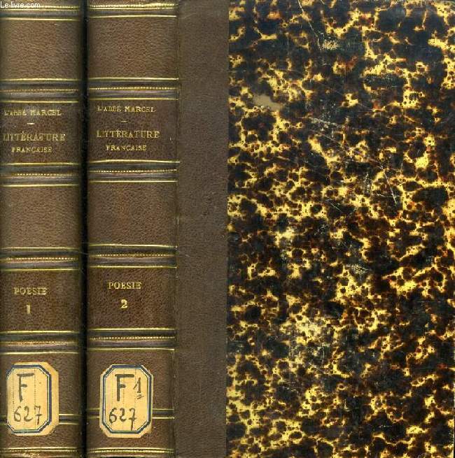 CHEF-D'OEUVRE CLASSIQUES DE LA LITTERATURE FRANCAISE, POESIE, 2 TOMES