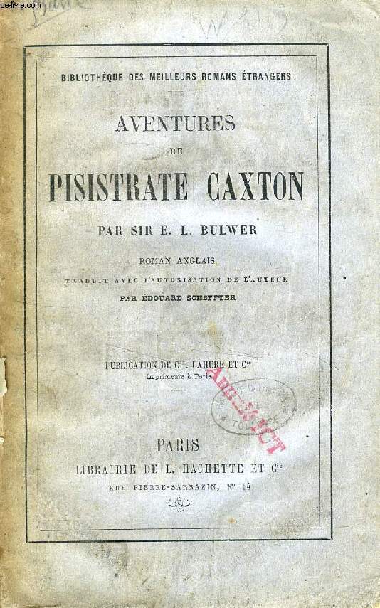 AVENTURES DE PISISTRATE CAXTON